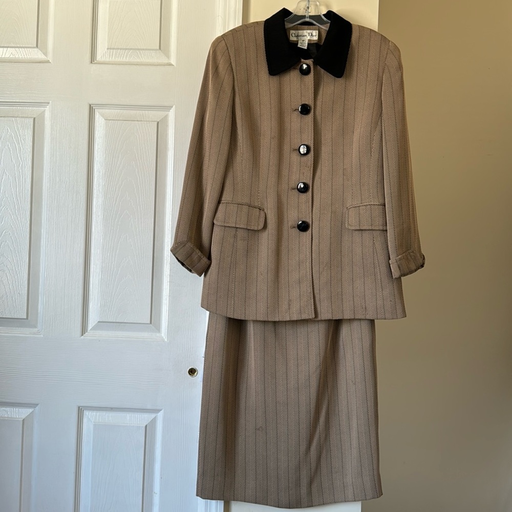 Vintage Christian Dior suit set